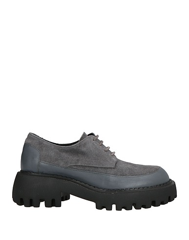 CERRUTI 1881 Schnürschuhe Grau 100% Kalbsleder