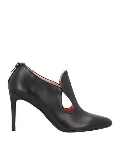 ANNA F. Ankle boot Black Leather