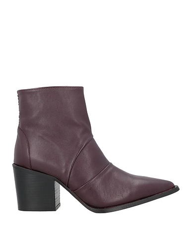 CERRUTI 1881 Ankle boot Burgundy 100% Calfskin