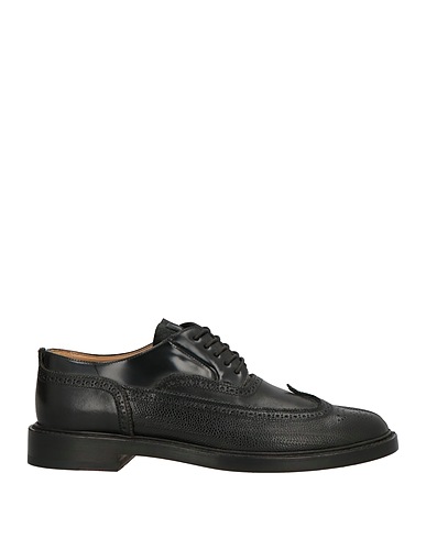 MAISON MARGIELA Laced shoes Black Leather