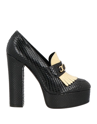 CELINE Court Black Python skin
