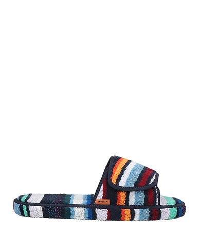 MISSONI Footwear Navy blue Textile fibres