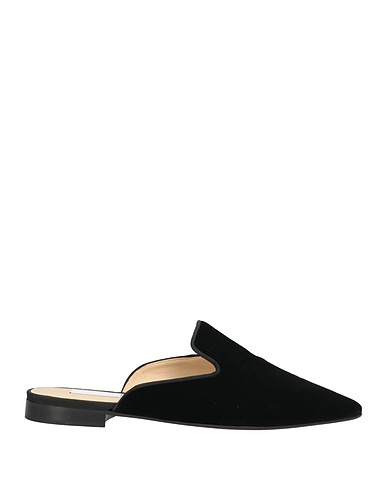 DOUUOD Mules and clogs Black Textile fibres