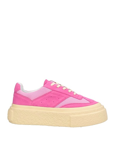 MM6 MAISON MARGIELA Sneakers Fuchsia Leather, Textile fibers