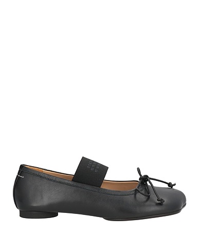 MM6 MAISON MARGIELA Footwear Black Leather
