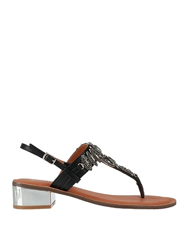 GARDINI SPIRIT Flip flops Black Textile fibres