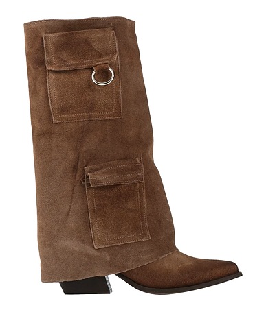 OVYÉ Bottes Kaki Cuir