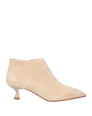 CAFèNOIR Ankle boot Beige Leather