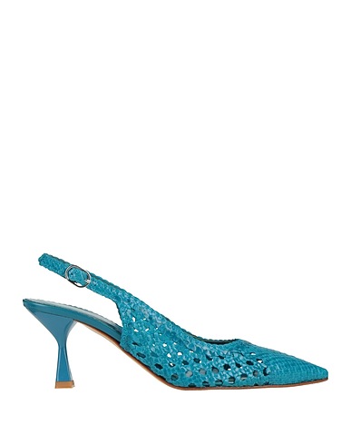 PONS QUINTANA Pump Turquoise Leather