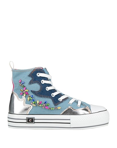 CAFèNOIR Sneakers JEANS Blue Textile fibers