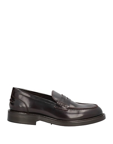 RICHARD OWE'N Mocassins Bordeaux Cuir