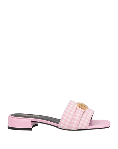 VERSACE Sandals Pink Textile fibers