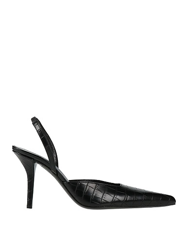 GIA BORGHINI Pump Black Synthetisches Material