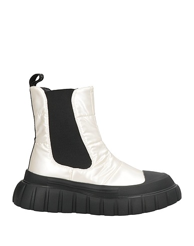 CAFèNOIR Ankle boot White Textile fibers