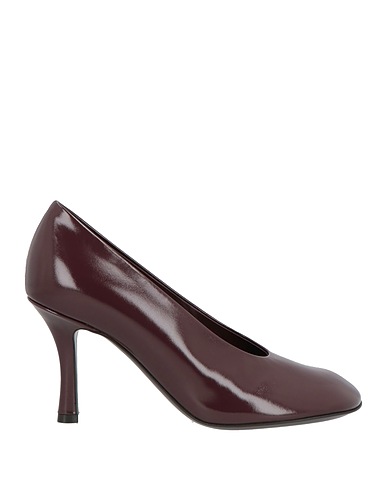 BURBERRY Pump Plum Leather