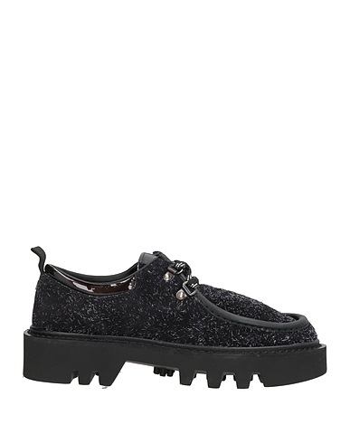 PANCHIC Laced shoes Black Leather