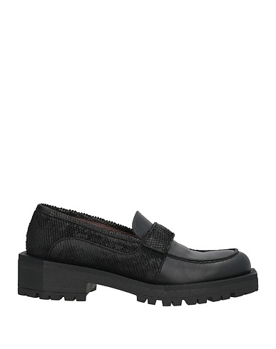 LE BOHÉMIEN Loafers Black Leather