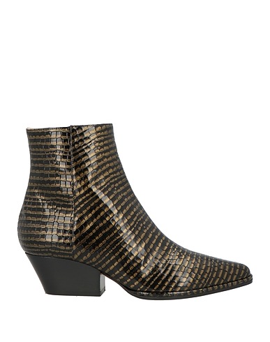 SERGIO ROSSI Ankle boot Black Leather
