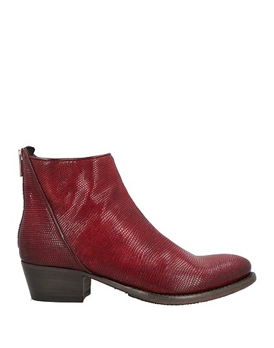 PANTANETTI Ankle boot Burgundy Leather