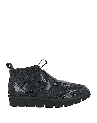PANCHIC Sneakers Black Textile fibers, Leather