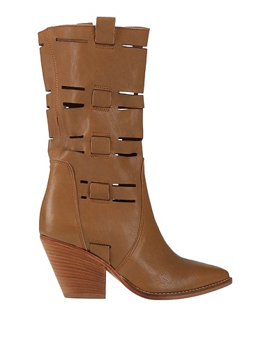 CURIOSITÉ Boots Camel Leather
