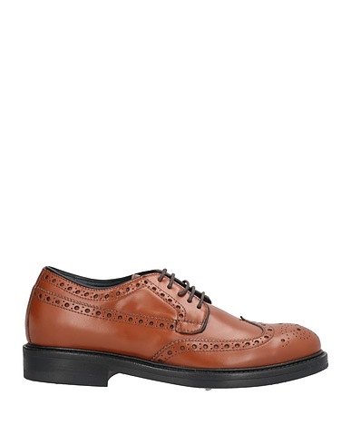 SEBOY'S Laced shoes Tan Leather