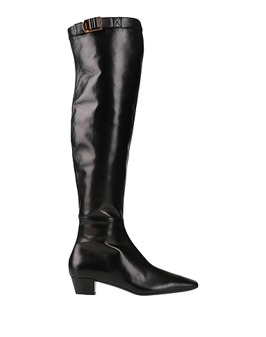 TOM FORD Boots Black Sheepskin, Brass