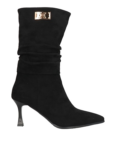 LAURA BIAGIOTTI Stivaletti Nero Fibre tessili