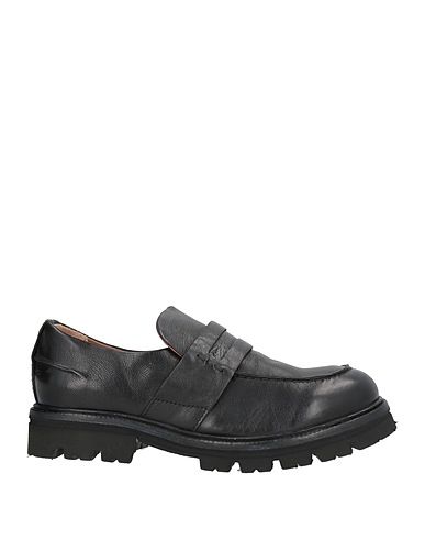 A.S.98 Loafers Black Leather