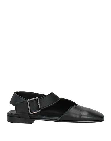 SINAPSI Ballet flats Black Leather