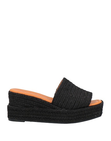 KANNA Espadrilles Black Synthetisches Material