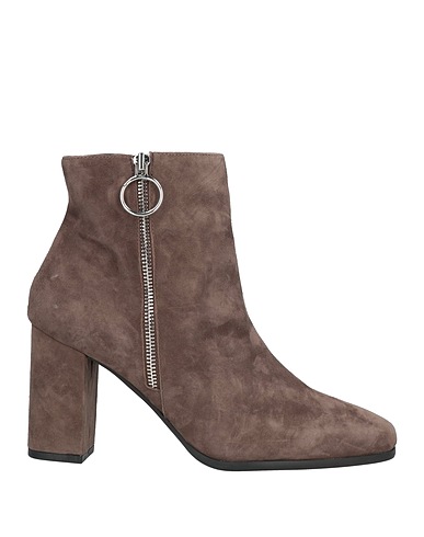 PREGUNTA Ankle boot Taupe Leather