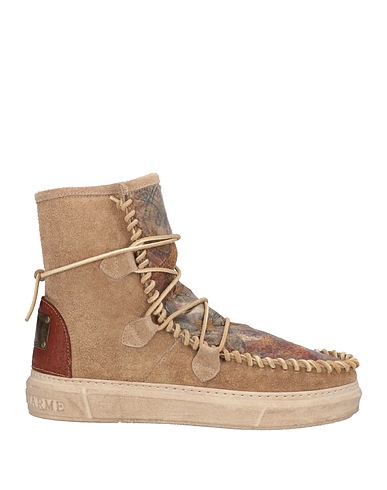 KARMA OF CHARME Stiefelette Beige Leder