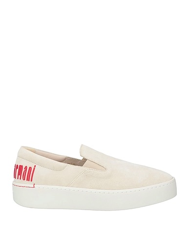 EMPORIO ARMANI Sneakers Light grey 100% Calfskin