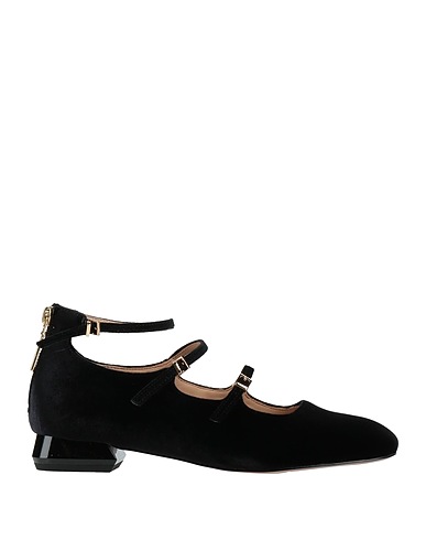 EMANUÉLLE VEE Footwear Black Textile fibres