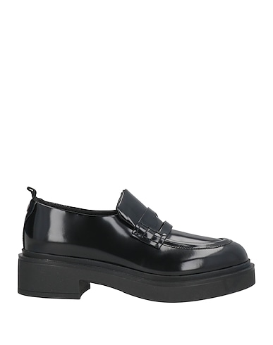 EMPORIO ARMANI Loafers Black Leather