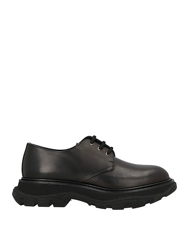 MCQUEEN Laced shoes Black Leather