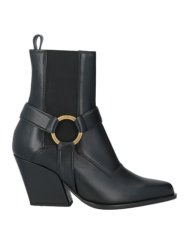 EMPORIO ARMANI Ankle boot Black Leather
