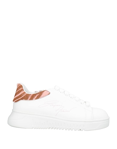 EMPORIO ARMANI Sneakers White 100% Calfskin