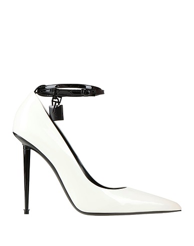 TOM FORD Pump White Calfskin