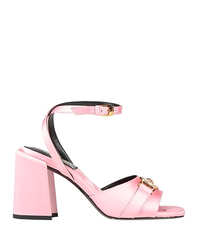 VERSACE Sandals Pink Textile fibers