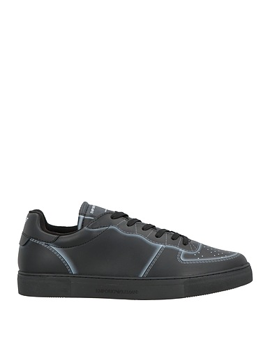 EMPORIO ARMANI Sneakers Black Textile fibres