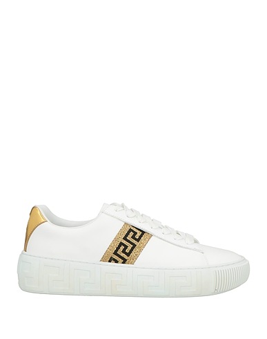 VERSACE Sneakers White Calfskin