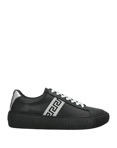VERSACE Sneakers Black Calfskin