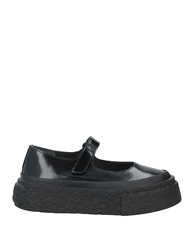 MM6 MAISON MARGIELA Footwear Black Leather