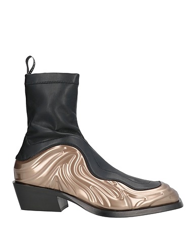 VERSACE Ankle boot Black Synthetisches Material