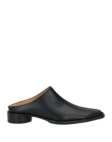 MM6 MAISON MARGIELA Mules and clogs Black Synthetic fibers