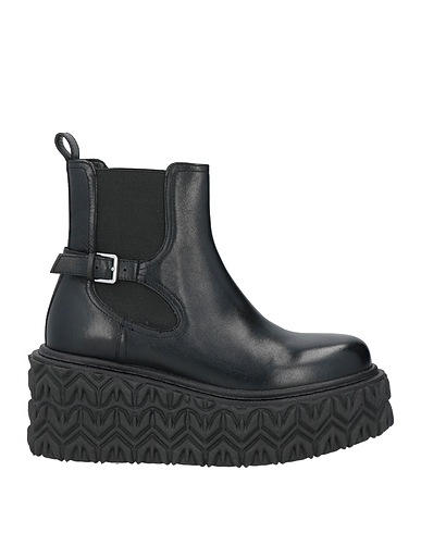 PATRIZIA PEPE Ankle boot Black Leather