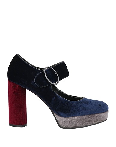 LUCIANO BARACHINI Court Midnight blue Textile fibres