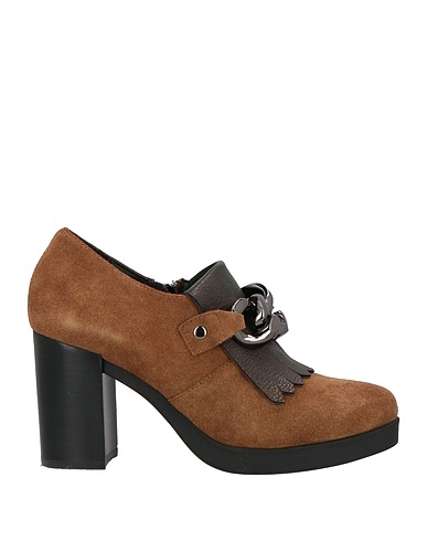 LUCIANO BARACHINI Pump Camel Synthetisches Material